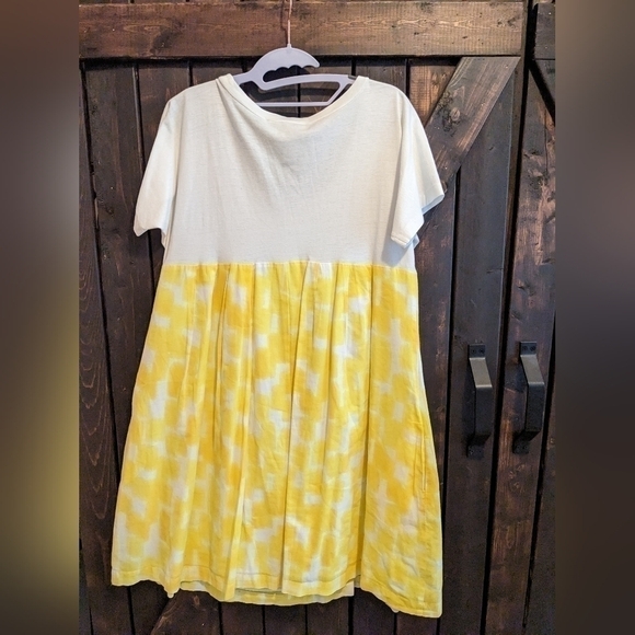 See by Chloe, size 10 white and yellow dress - Picture 3 of 6